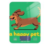 A Happy Dachshund Do - Báscula de comida con contador de calorías, 5 kg/5 g, báscula pequeña portátil con 4 unidades para comidas, ceto, pérdida de peso, báscula para pesar alimentos
