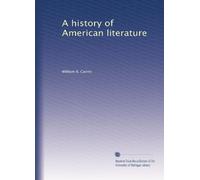 A history of American literature