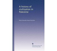 A history of civilization in Palestine