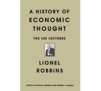 A History of Economic Thought: The LSE Lectures