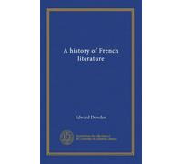 A history of French literature