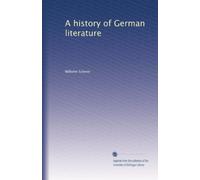 A history of German literature: Volume 2