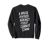 A House Divided Against Itself Cannot Stand Sudadera