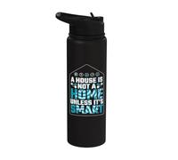 A House Is Not A Home I Smart Home Domótica Inteligente Stainless Steel Insulated Water Bottle