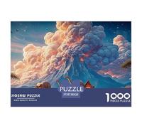A Huge Steam Train with Skulls 1000 Piezas Cartón Rompecabezas Dinosaur Sunset Imágenes Vibrantes Juego Creativo Puzzle para Adultos Y Niños 38x26cm/1000pcs
