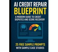 A.I. Credit Repair Blueprint: A Modern Guide to Credit Disputes and Score Recovery
