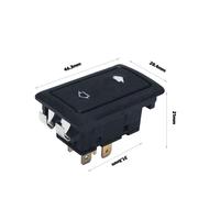 (A) Interruttori e relè Nuovo di zecca universale 6 pin 12-24 V interruttore alzacristalli elettrico