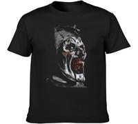 A is for Art The Clown The Terrifier Horror Movie T Shirt Graphic Unisex tee Black S