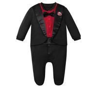 A&J Design Baby Tuxedo Boys Valentn Da de la Navidad Caballero de la boda del traje formal