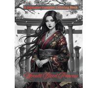 A Japanese Vampire Coloring Book: Moonlit Blood Princess