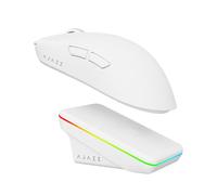 A.JAZZ AJ200P Ratón Gaming Inalámbrico con IA Prompt y Base de Carga RGB