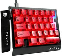 A.JAZZ AK029 Teclado RGB para juegos con cable con una sola mano, diseño de 29 teclas con interruptor magnético, tasa de sondeo de 8 kHz, teclado mecánico personalizado HotSwap, accionamiento