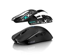 A.JAZZ Ratón para Juegos, inalámbrico de Triple Modo (2,4 GHz/BT/USB-C), Sensor óptico PixArt PAW3311 Ultraligero con 24 000 dpi y una frecuencia de sondeo de 1 000