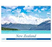 A journey from Auckland to Queenstown (Wall Calendar 2027 DIN A3 landscape), CALVENDO 12 Month Wall Calendar: Fantastic landscapes from the most beautiful end of the world.