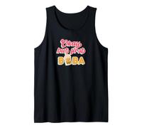 A Juego Boba Tea Love Okay But First Boba Camiseta sin Mangas
