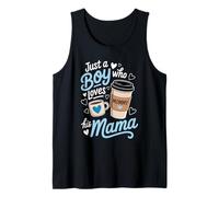 A Juego Día de la Madre Divertido Solo Un Niño Que Ama A Su Mamá Camiseta sin Mangas