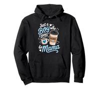 A Juego Día de la Madre Divertido Solo Un Niño Que Ama A Su Mamá Sudadera con Capucha