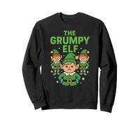 A Juego Elf The Grumpy Elf Fun Kids Family Christmas Sudadera