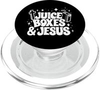 A Juice Boxes Saved My Life & Jesus Diabetes Concientización PopSockets PopGrip para MagSafe