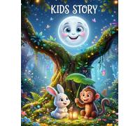 A Kids Bedtime Story: Bunny, Monkey, Moon & Earth Adventure