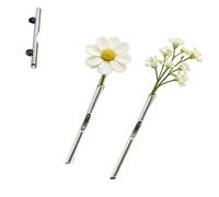 A Kind Brooch for Flowers,DIY Branch-Shaped Flower Insert Brooch Pins for Women & Men,Mini Metal Bouquet Branch Broochs Pins for Party Wedding (2)