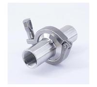 A Kit 3/4" NPT Female x 1.5" Tri Clamp SUS 304 Stainless Steel Fitting Union Set For Home Brew Beer