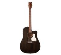 A&L Americana Faded Black Cutaway con Fishman Presys II Hecha en Canadá