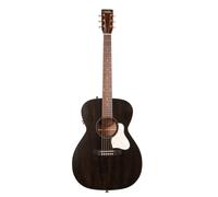 A&L Legacy Faded Black Presys II Guitarra Concert Hall con Electrónica Fishman Presys II Look Vintage