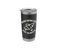 A la ciencia no le importa lo que creas E-school Funny Vaso térmico de acero inoxidable de doble pared