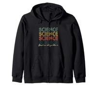 A la Ciencia no le Importa lo Que creas en Vintage Envejecido Sudadera con Capucha