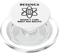 A La Ciencia No Le Importa Lo Que Creas Versión Leetspeak PopSockets PopGrip para MagSafe