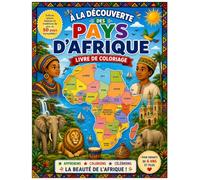 À LA DÉCOUVERTE DES PAYS D'AFRIQUE: Coloriage des pays de l'afrique
