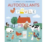 A la ferme: Autocollants (J'écris des mots en lettres majuscules)