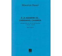 A la maniere de chabrier piano piano