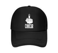 A La Mierda El Cáncer Unisex Snapback Cap Clásico Gorra De Béisbol Ajustable Gorra Trucker para Verano Running Aire Libre