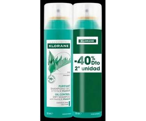 A La Ortiga Champãº Seco Seborregulador Para Cabello Graso Pack 2 X 150 Ml