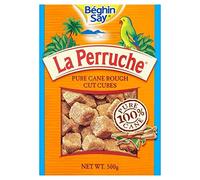 A La Perruche La Perruche Corte Cubos De Azúcar Marrón Áspero 500g (Paquete de 2)