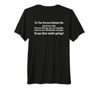 A La Persona Detrás De Mí En La Espalda, Querida Persona Detrás De Mí Camiseta Premium