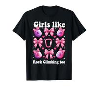 A Las Chicas también Les Gusta la Escalada en Roca Camiseta
