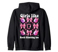 A Las Chicas también Les Gusta la Escalada en Roca Sudadera con Capucha