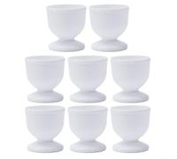 A las cocinas les encanta este juego completo de 48 vasos de plástico para disfrutar de cada bocado de tu comida (8 piezas)