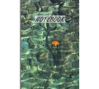 A Leaf Floating in Deep Water.: Checkered Notebook, Travel Cover, Journal Full of Inspiration