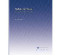 A Letter From Oxford: Concerning Mr. Samuel Johnson's Late Book.