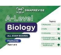 A-Level Biology Flashcards Pack 1