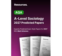 A-Level Sociology AQA Predicted Papers for 2027: (7192)