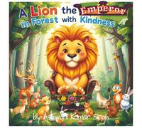 A Lion the Emperor in Forest with Kindness: Use the power and leadership with kindness for weaker ones and neediest. An inspirational comic book for young ones to inculcate into the good values.