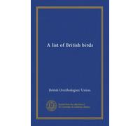 A list of British birds
