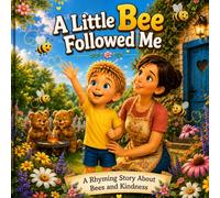 A Little Bee Followed Me: A Rhyming Story Book About Bees, Kindness, Nature and Friendship for Toddlers and Preschool Kids Ages 3-6