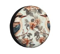 A Little Bird Is Standing Face To Face On The Branch - Cubierta de neumático de repuesto para llantas, impermeable, a prueba de polvo, ajuste universal para remolque, caravana, SUV, camión, caravana