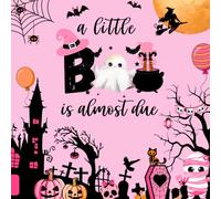 A Little Boo Is Almost Due - Baby Shower Guest Book: Pink Halloween baby shower guest book l cute ghost, pumpkin, and spooky castle design l sign-in, ... photo memory pages & gift log keepsake